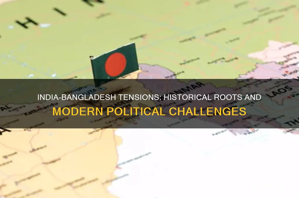why are there political tensions between india and bangladesh