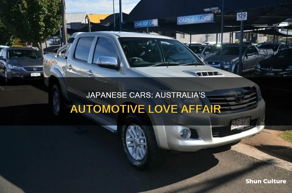 why are there so many japanese cars in australia