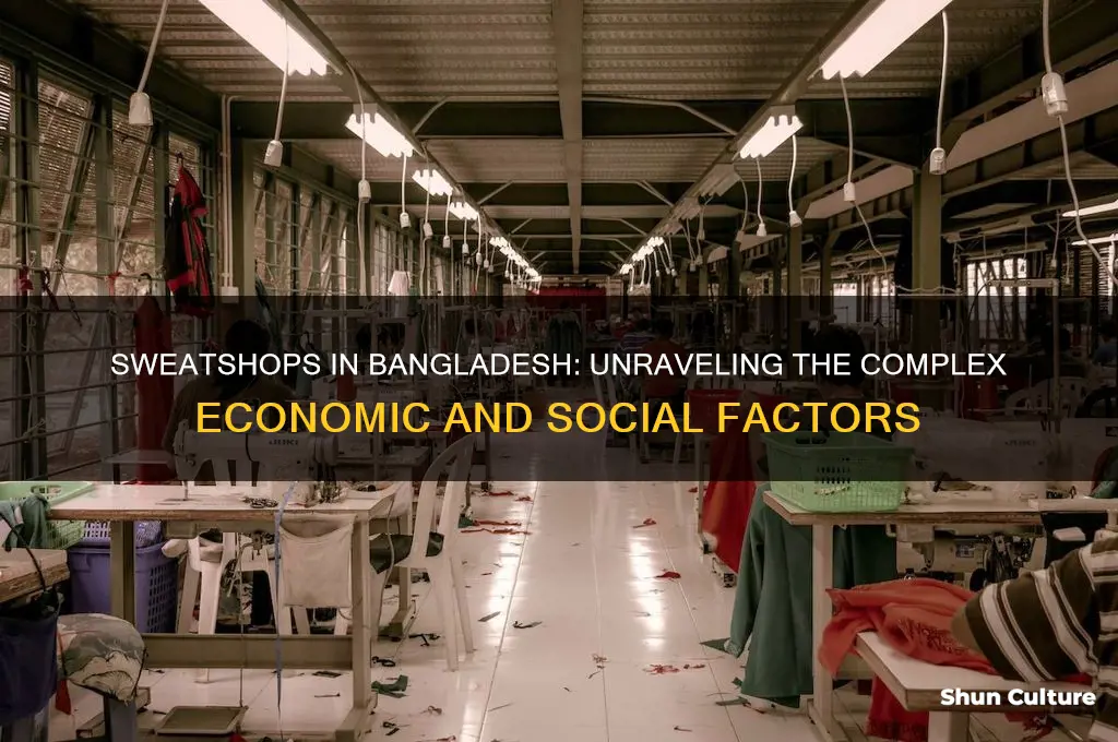 why are there so many sweatshops in bangladesh