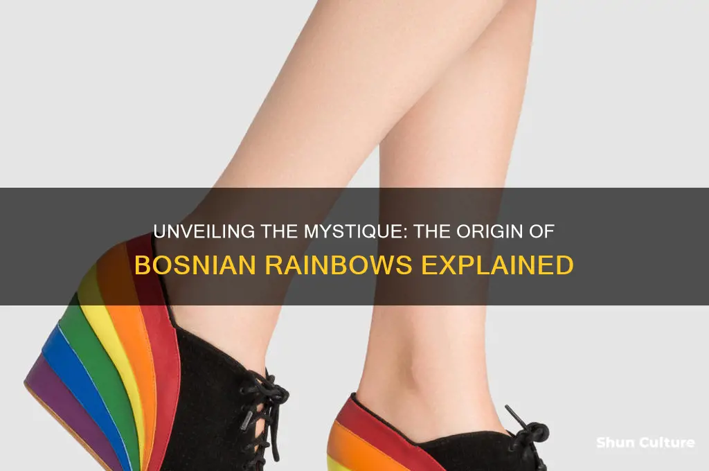why are they called bosnian rainbows