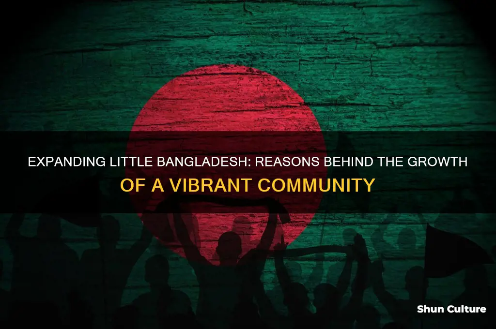 why are they expanding little bangladesh