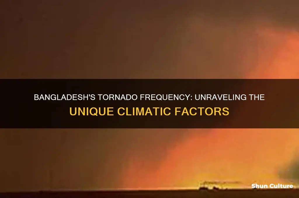 why are tornadoes common in bangladesh