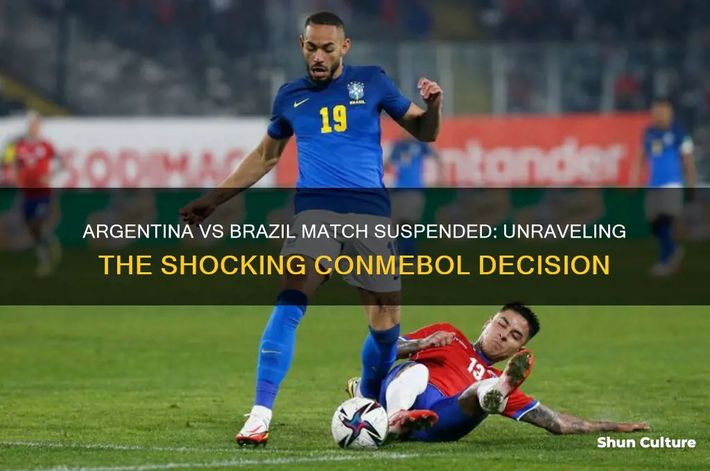 why argentina vs brazil match suspended
