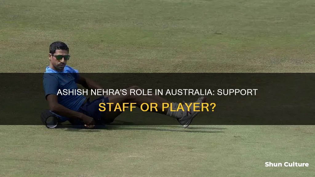 why ashish nehra went to australia with team india