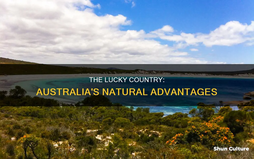 why australia is a lucky country