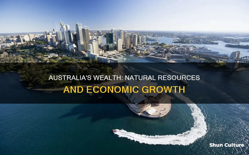 why australia is rich country