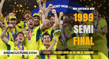 How Australia Won the 1999 Semi-Final