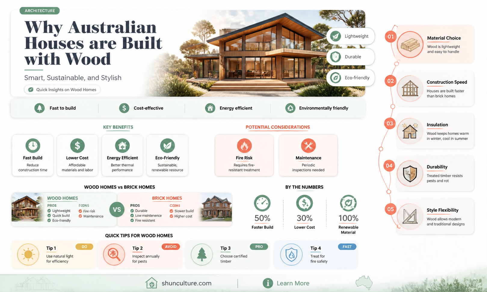are australian houses made of wood
