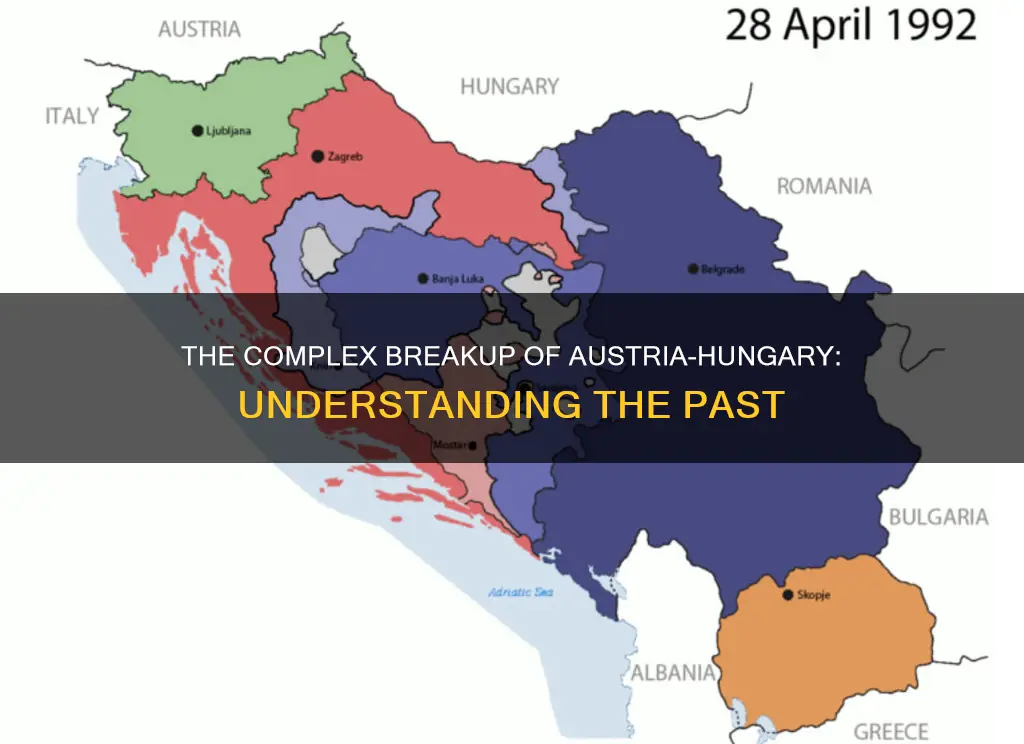 why austria hungary split