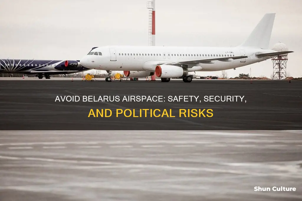 why avoid belarus airspace