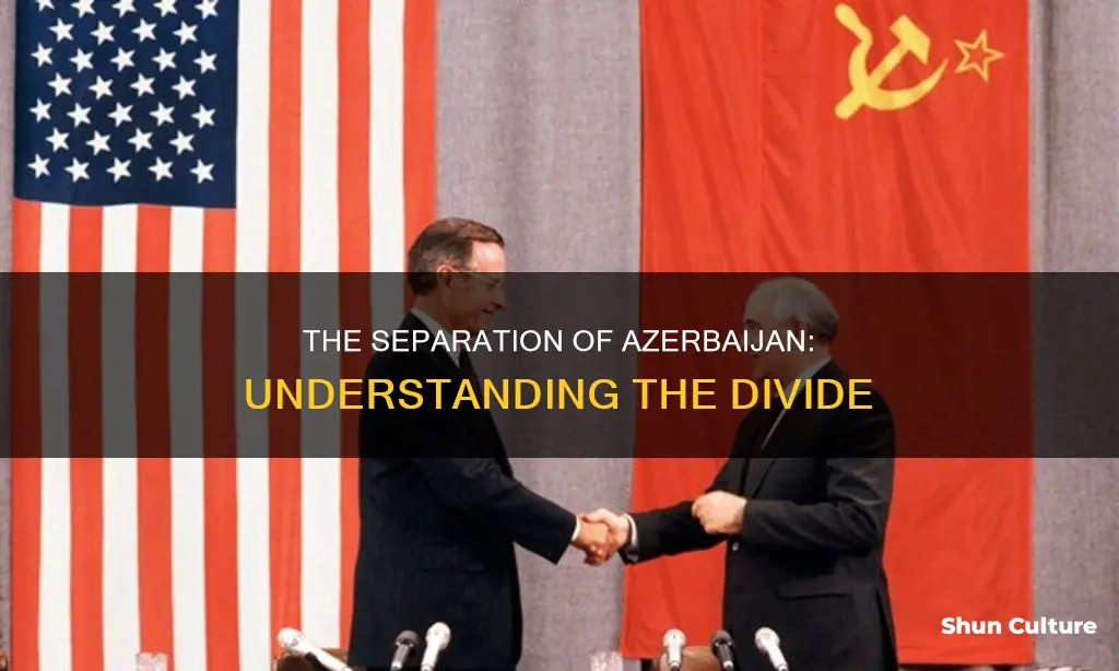 why azerbaijan split