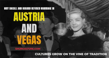 Bacall and Robard's Refusal of Marriage in Austria and Vegas