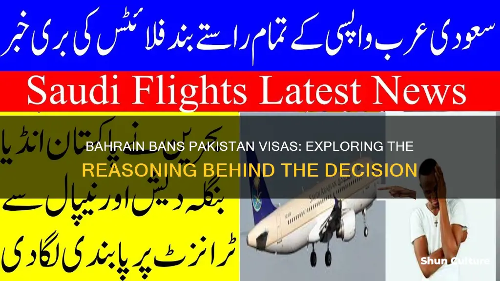 why bahrain ban pakistan visa