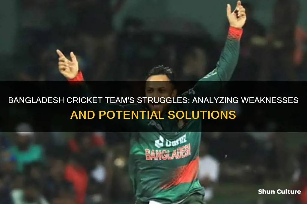 why bangladesh cricket team is so bad