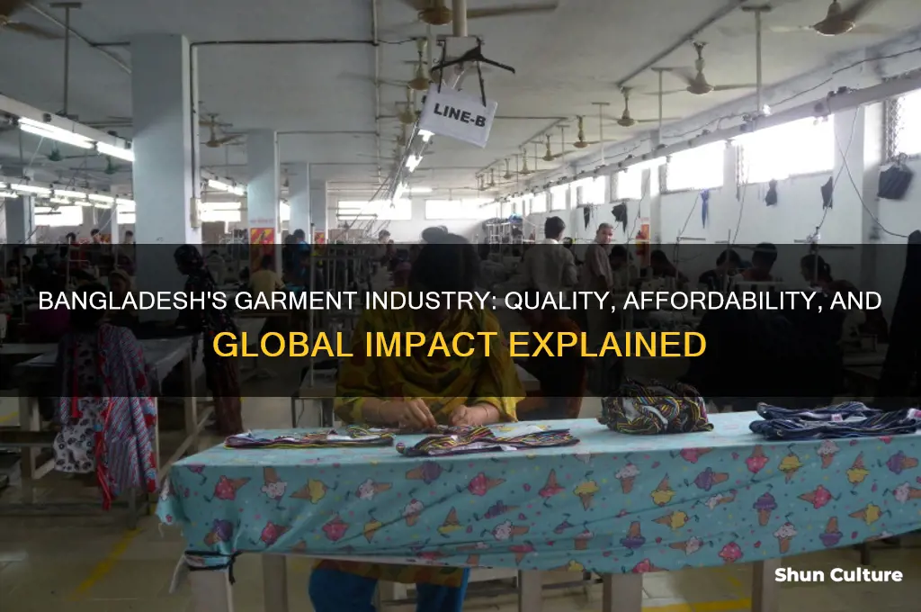 why bangladesh garment industry are good
