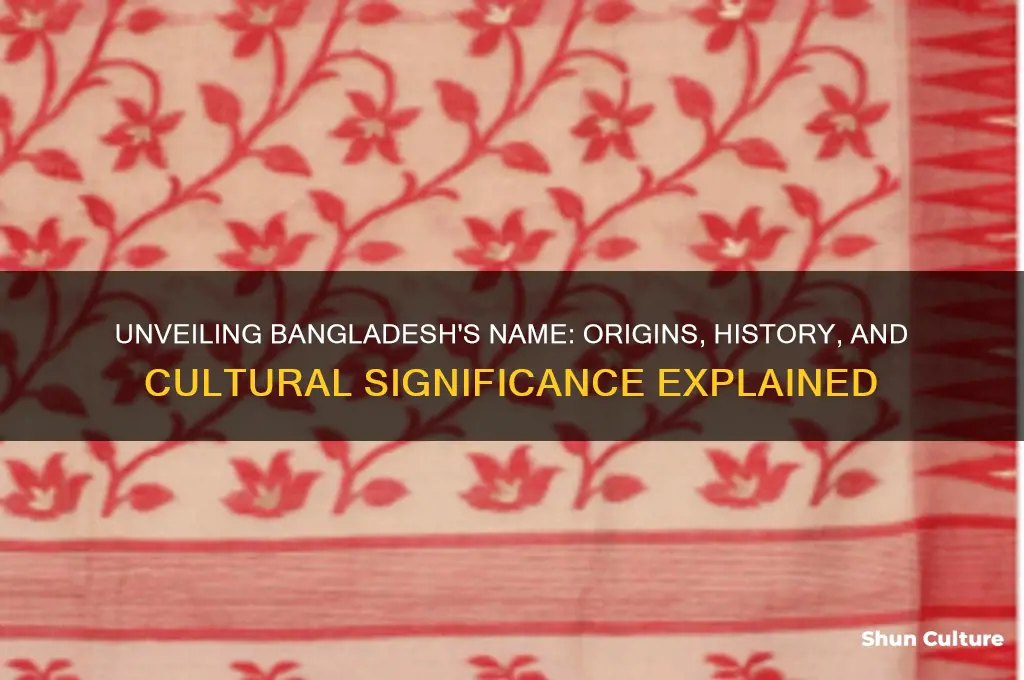 why bangladesh is called bangladesh