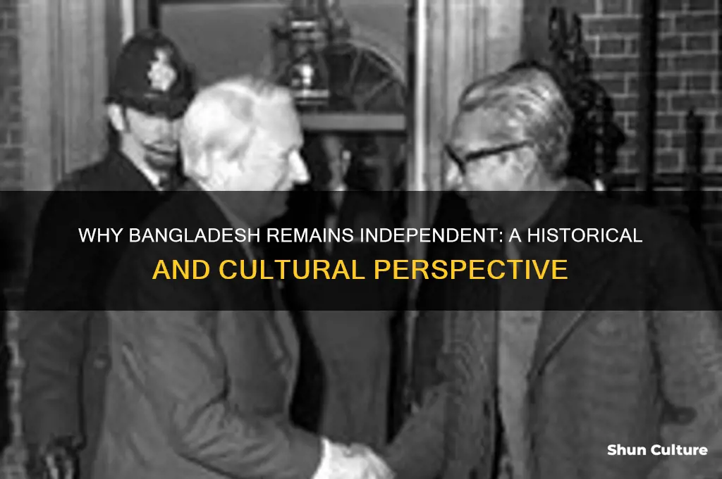 why bangladesh is not part of india