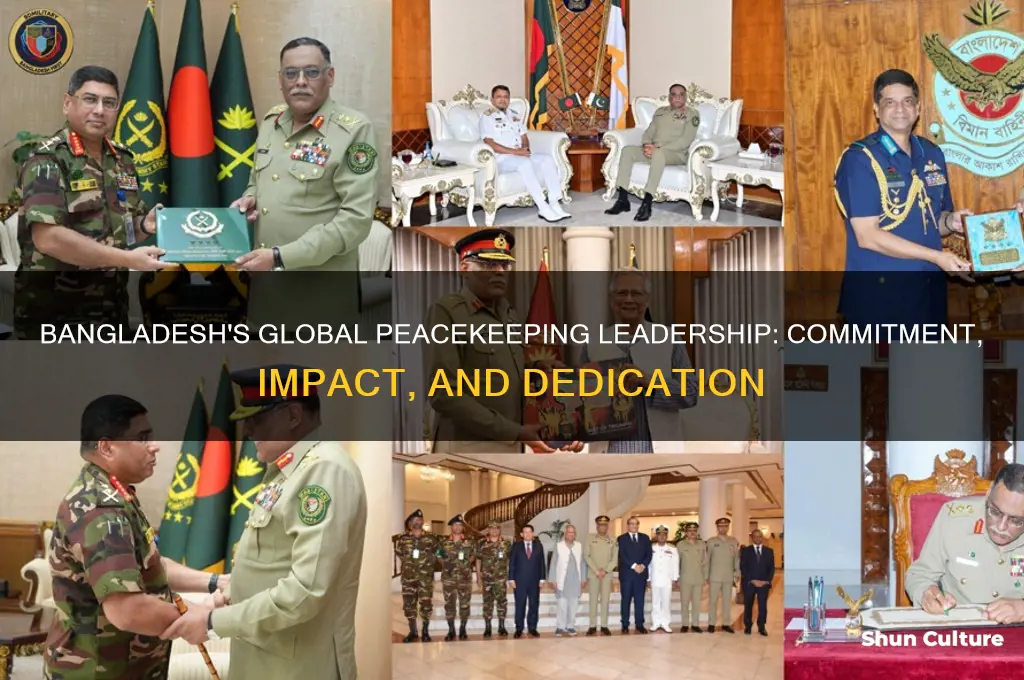 why bangladesh is one of the leading contributors of peacekeepers