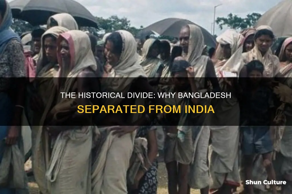 why bangladesh is separated from india