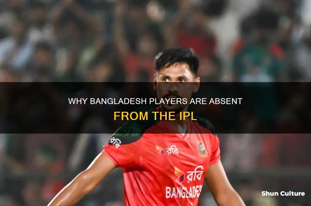 why bangladesh players not in ipl
