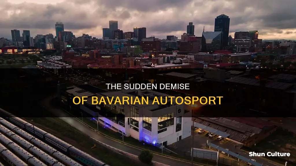 why bavarian autosport closed