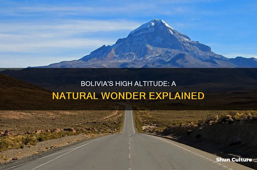 why bolivia is high