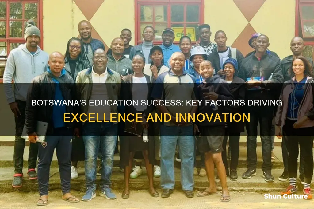 why botswana education is good