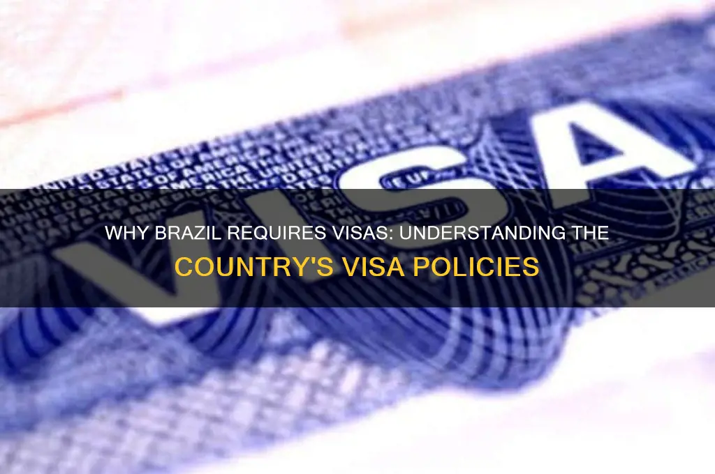 why brazil has visa