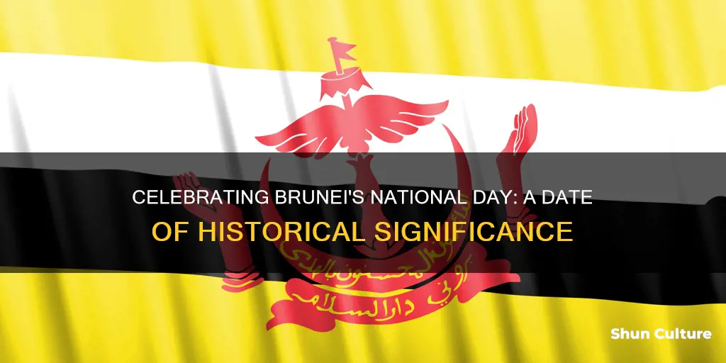 why brunei celebrate national day on 23 february