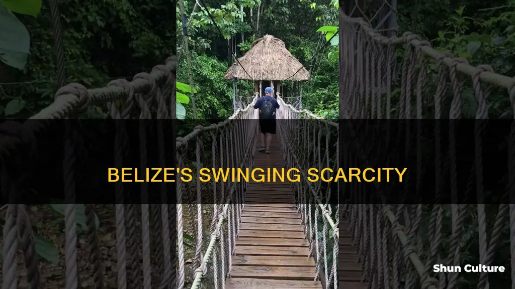 why cant you swing in belize