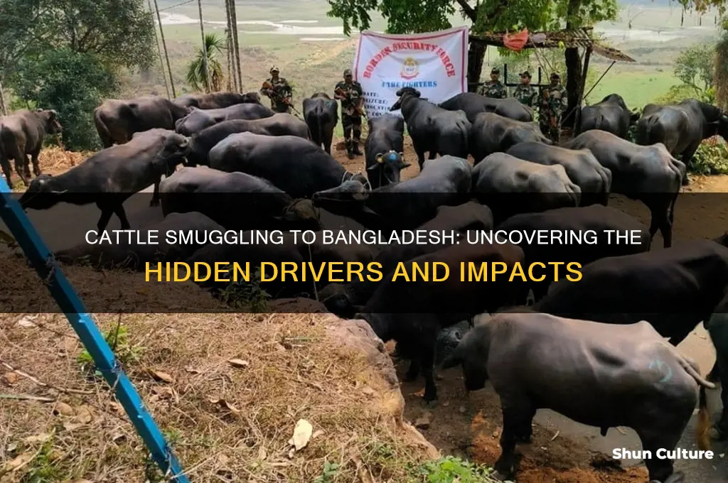 why cattle smuggling to bangladesh