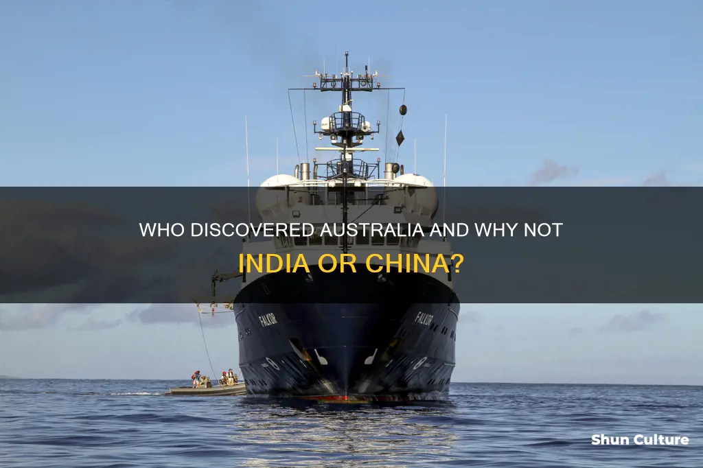 why china or india did not discover australia