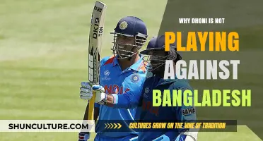 Dhoni's Absence: Why He's Not Playing Against Bangladesh