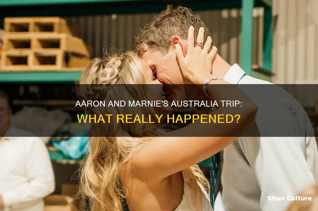 why did aaron and marnie not go to australia