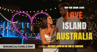 Adam's Reasoning Behind Leaving Love Island Australia