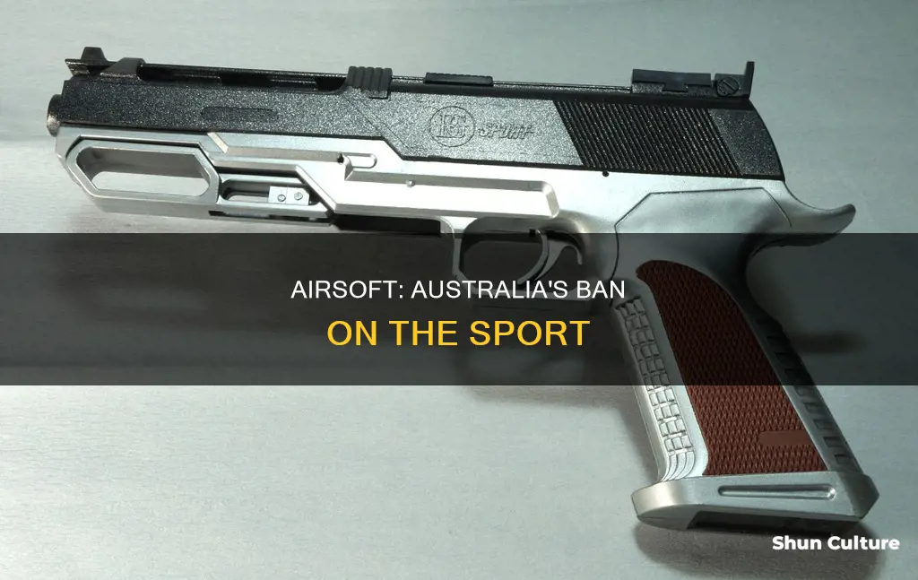 why did australia ban airsoft