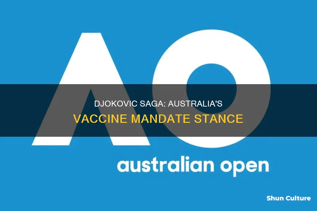 why did australia ban djokovic