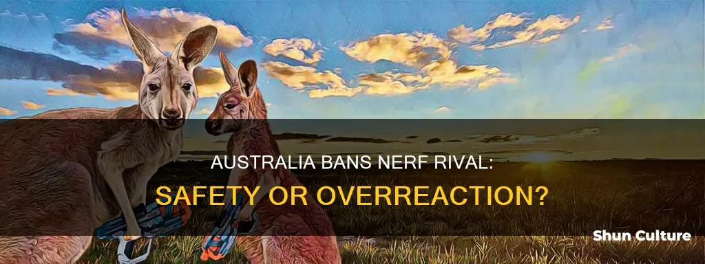 why did australia ban nerf rival