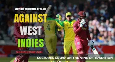 Australia's Declaration: West Indies' Test Match Upset