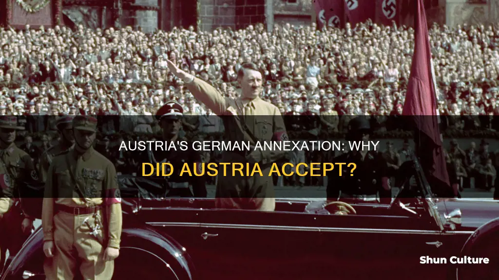 why did austria accept german annexation
