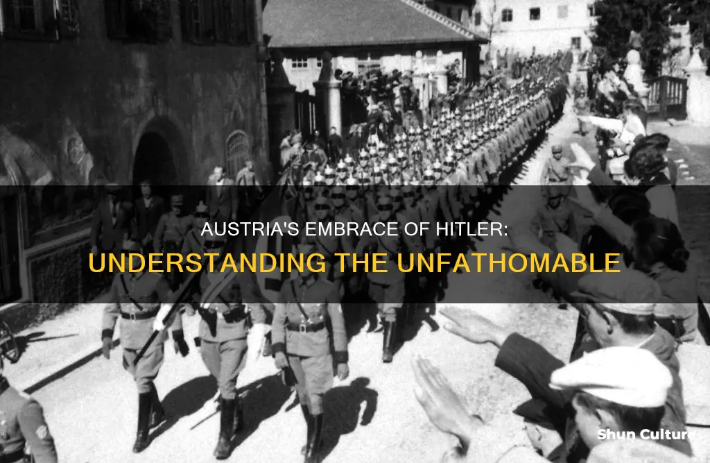 why did austria accept hitlers genrmany