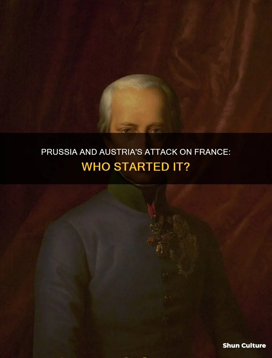 why did austria and prussia attack france