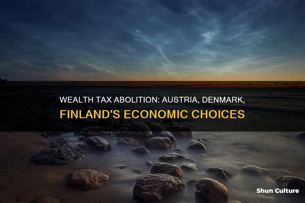 why did austria denmark finland do away with wealth tax