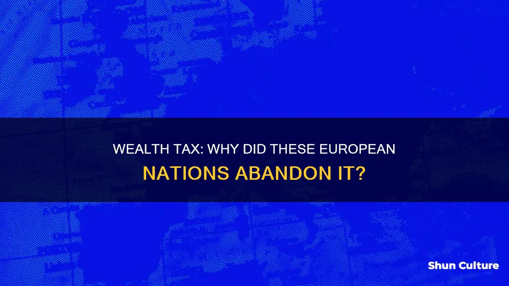 why did austria denmark finland do away with wealth tax