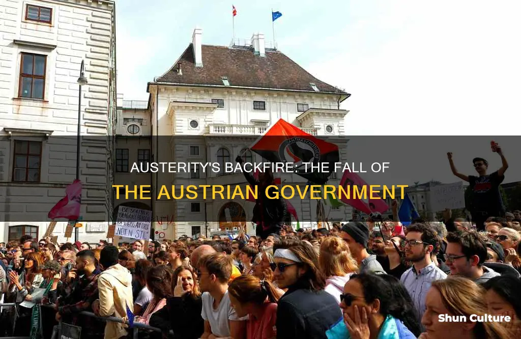 why did austria government collapse