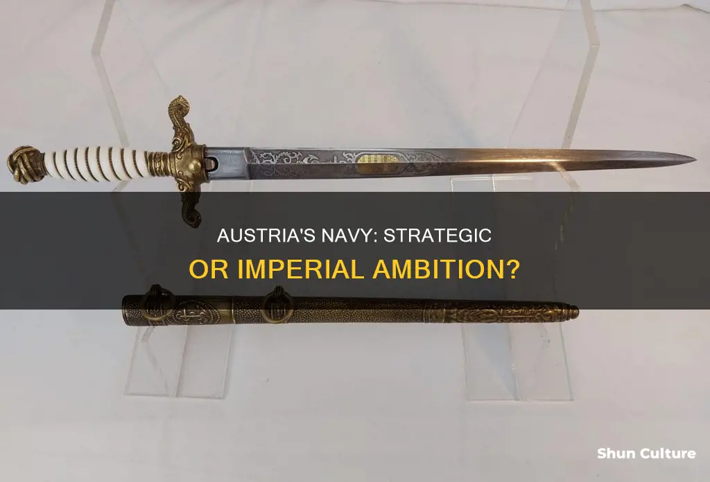 why did austria have a navy