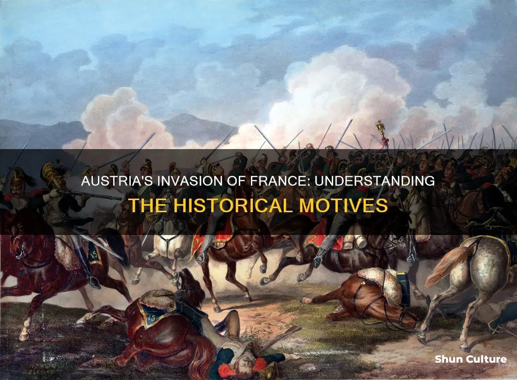 why did austria invade france
