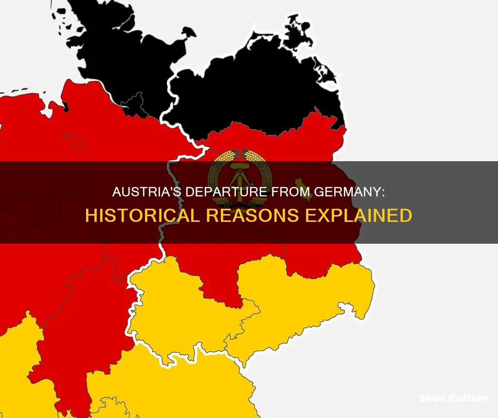 why did austria leave germaby