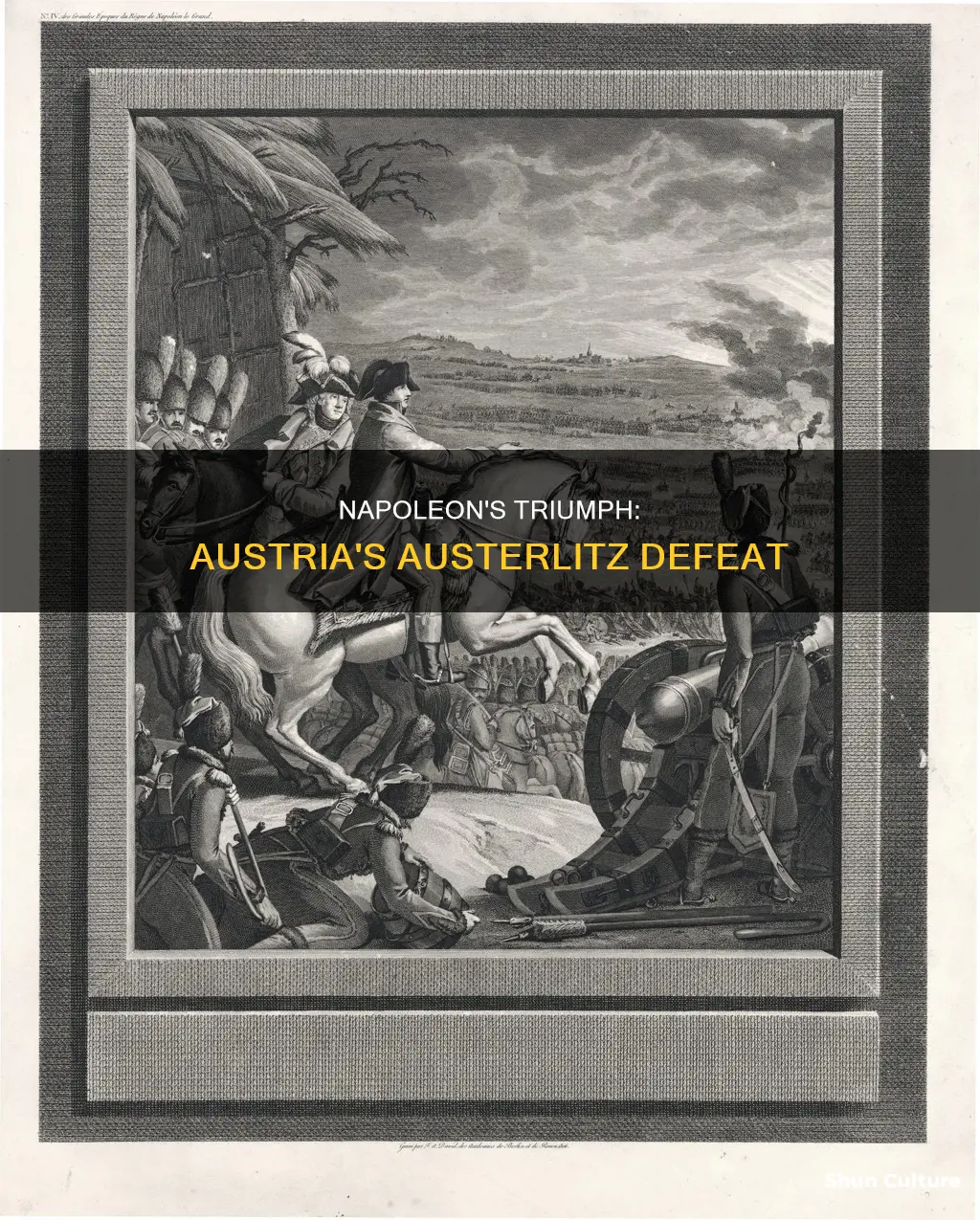 why did austria lose the austriltz