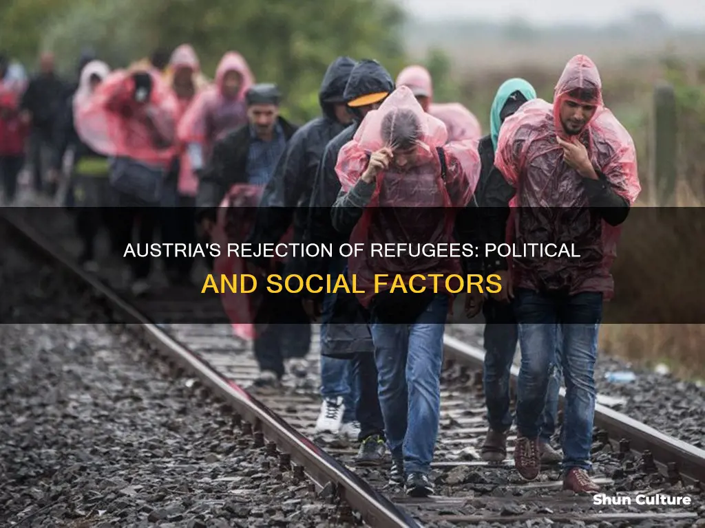why did austria reject refugees during the refugee crisis